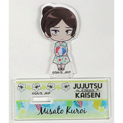 Jujutsu Kaisen in SWEETS PARADISE Enoshima Store Beach House Misato Kuroi Trading Acrylic Stand A Beach House Ver. Acrylic Stands [USED]