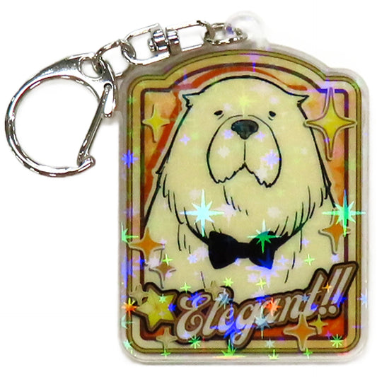 SPY x FAMILY Bond Forger Elegant!! or not Elegant Acrylic Keychain Collection Spy Family Exhibition Limited Keychains [USED]