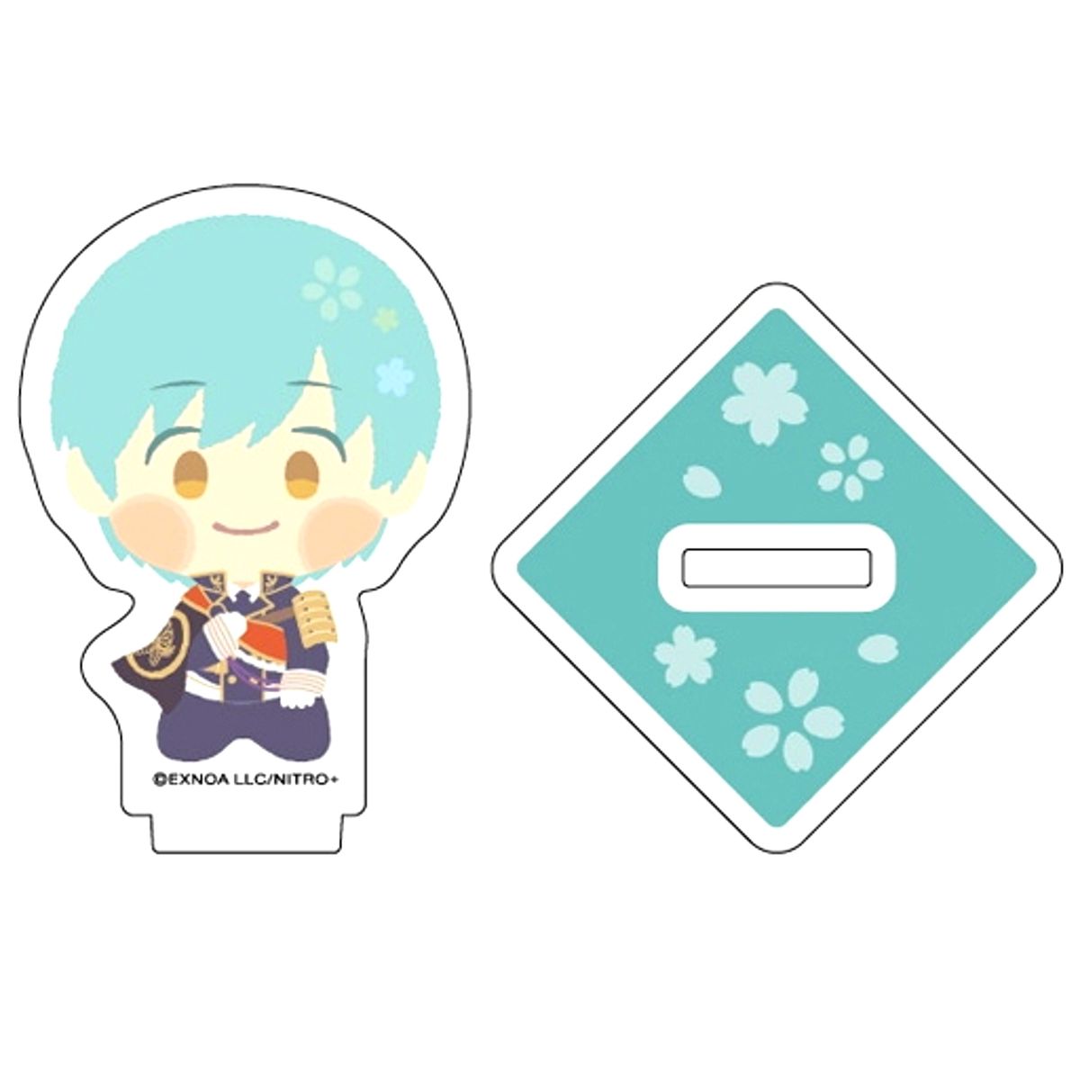 Ichigo Hitofuri Wanpaku! Touken Ranbu Summer Festival POP UP SHOP Acrylic Mini Stand Box 2 [USED]