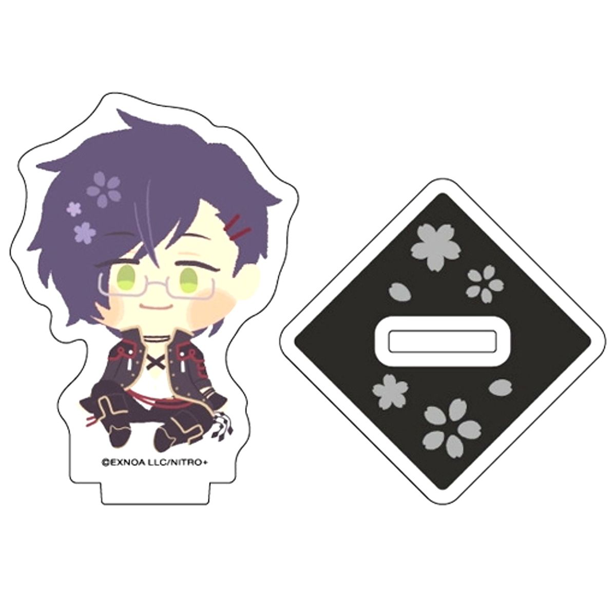 Akashi Kuniyuki Wanpaku! Touken Ranbu Summer Festival POP UP SHOP Acrylic Petit Stand BOX2 [USED]