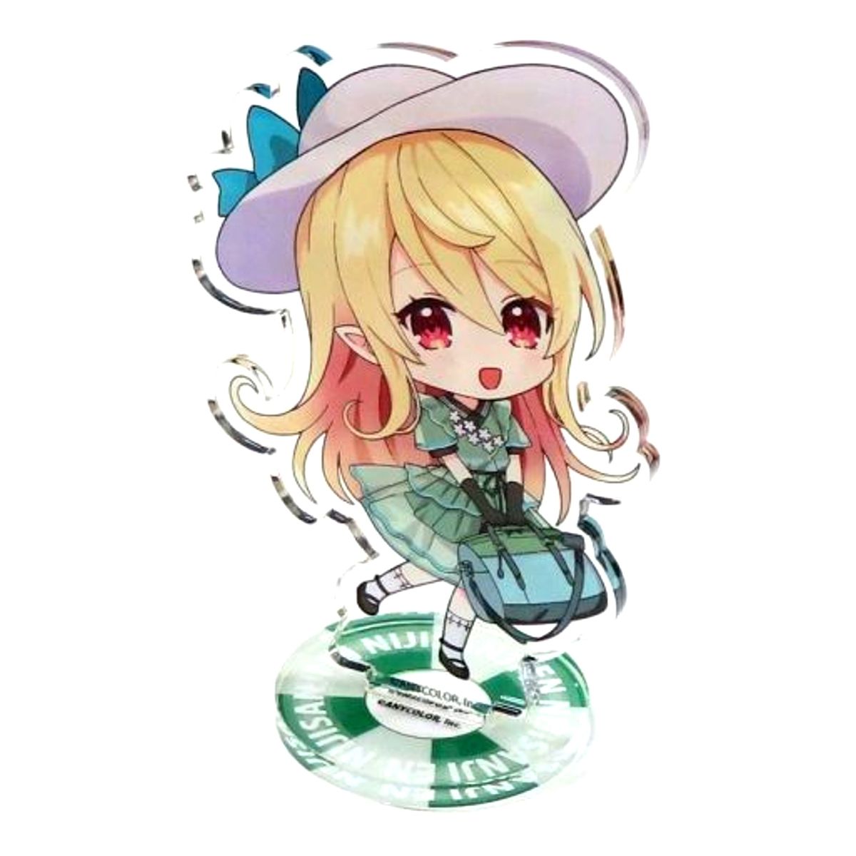 Pomu Rainpuff Virtual YouTuber Nijisanji Mini Acrylic Stand NIJISANJI EN x Manekineko Summer Vacation [USED]