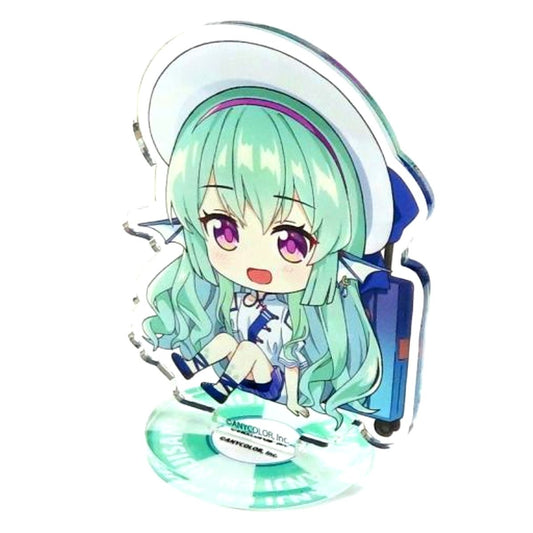 Finana Ryugu Mini Acrylic Stand Virtual YouTuber Nijisanji x Manekineko Summer Vacation [USED]