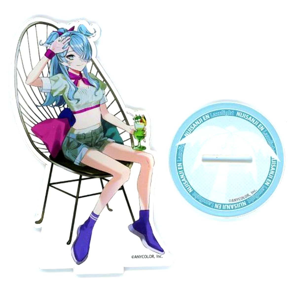 Elira Pendora Virtual YouTuber Nijisanji Acrylic Stand NIJISANJI EN x Manekineko Summer Vacation [USED]