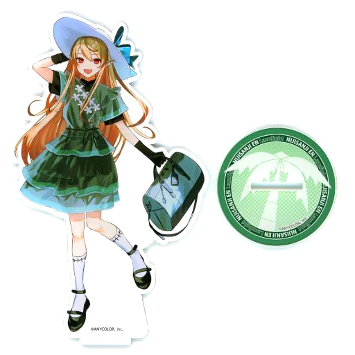 Pomu Rainpuff Acrylic Stand Virtual YouTuber Nijisanji x Manekineko Summer Vacation [USED]