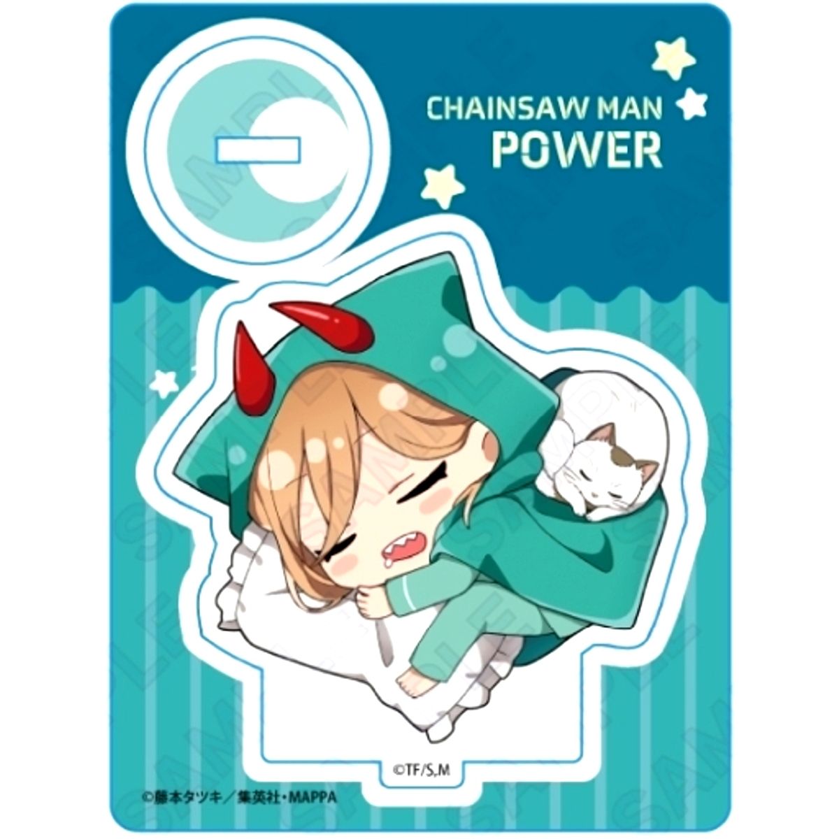 Power Chainsaw Man Hugutto Night Mini Character Stand [USED]