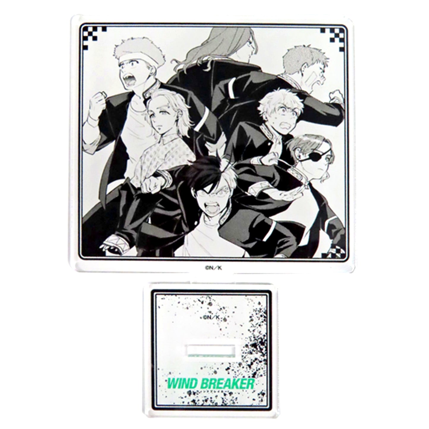 Group Back to Back WIND BREAKER POP UP SHOP in PRINCESS CAFE Acrylic Stand [USED]