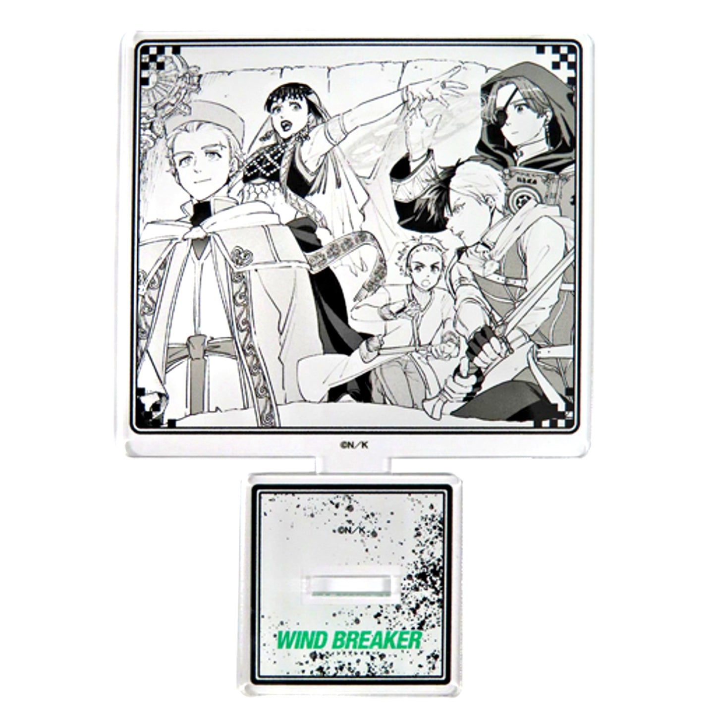 Group Another Style Collection 4 Acrylic Stand WIND BREAKER POP UP SHOP in PRINCESS CAFE [USED]