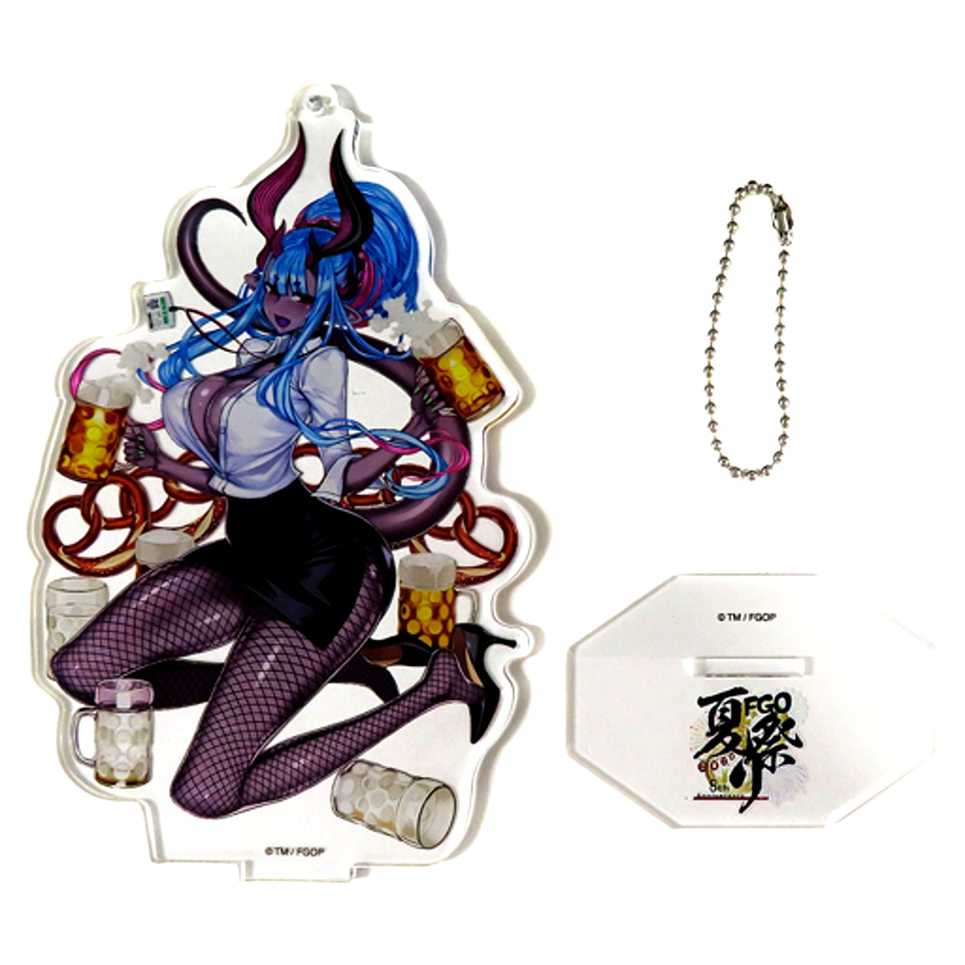 Berserker Ibuki Douji Servant Specific Drawn Illustration Acrylic Mascot E Fate/Grand Order Fes 2023 Summer Festival 8th Anniversary [USED]