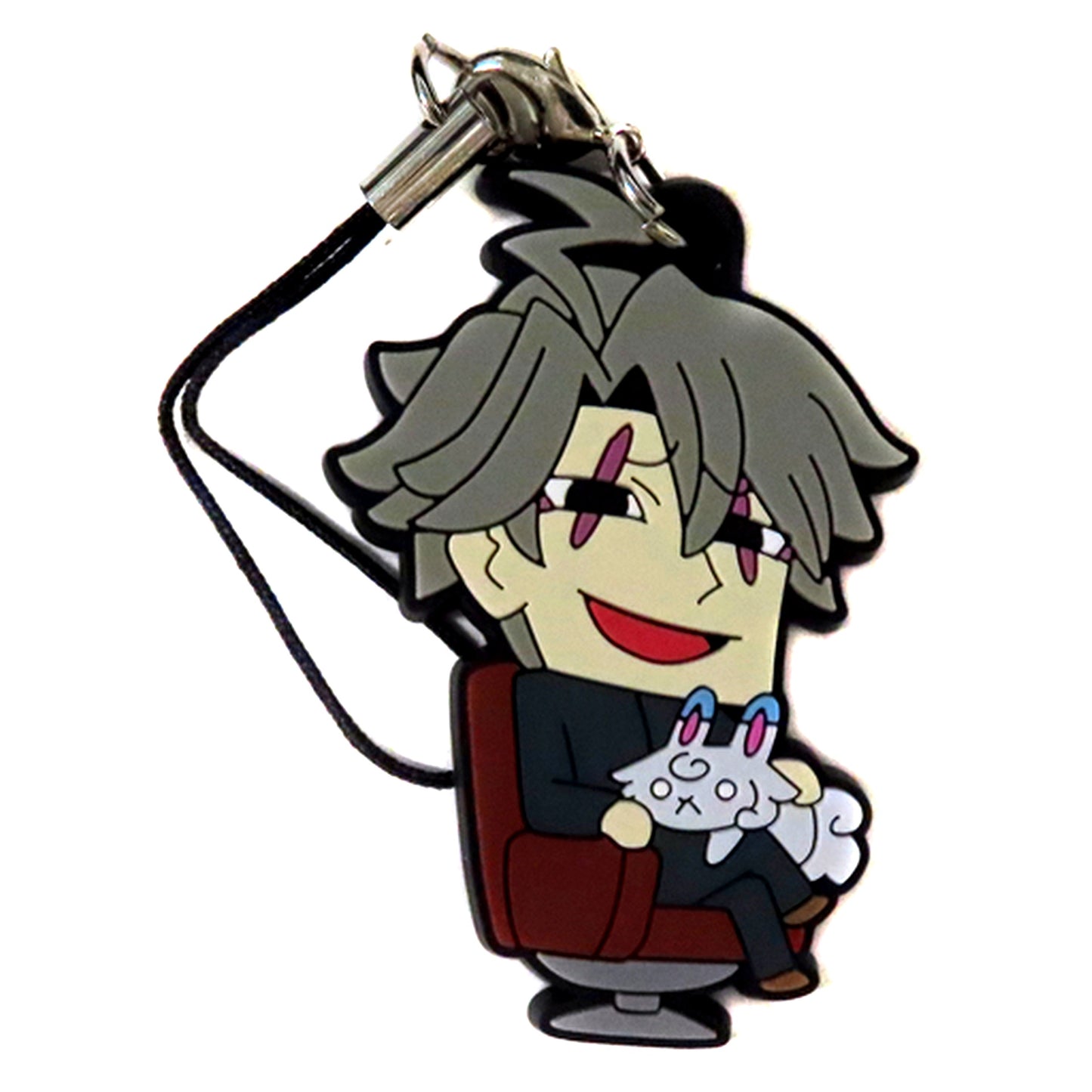 Ruler James Moriarty Fate/Grand Order Riyo Drawn Illustration Rubber Charm Fate/Grand Order Fes. 2023 Summer Festival 8th Anniversary [USED]