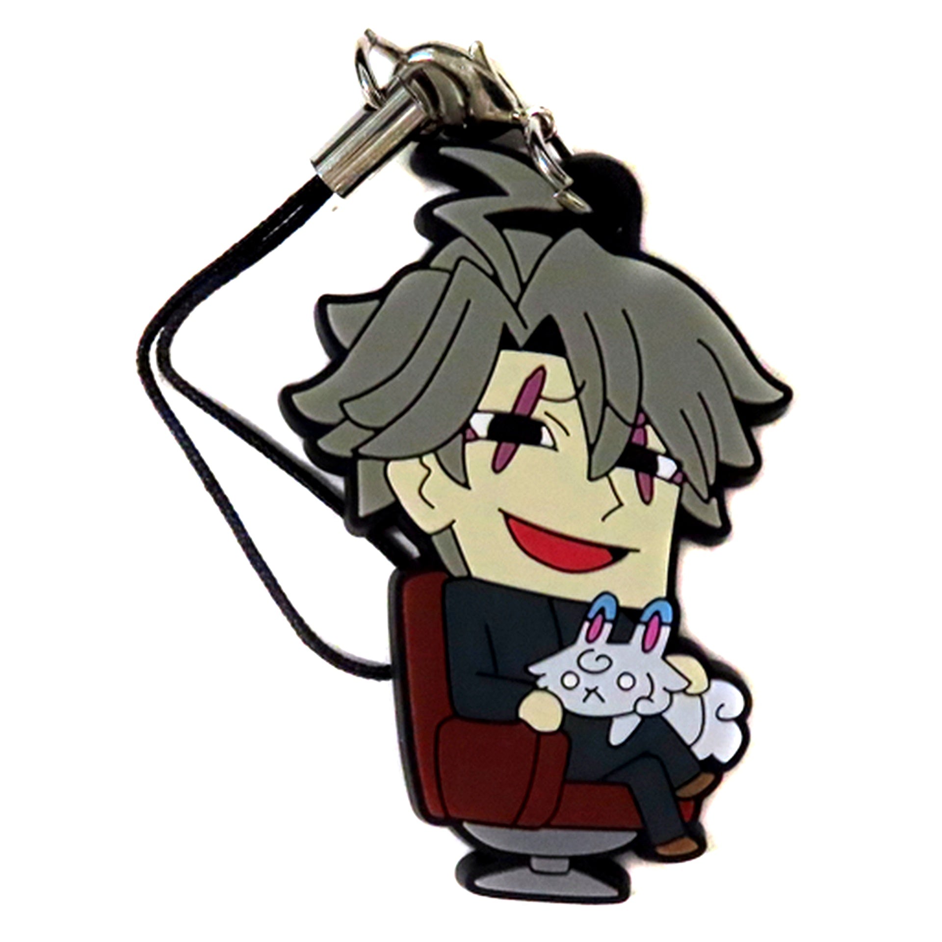 Ruler James Moriarty Fate/Grand Order Riyo Drawn Illustration Rubber Charm Fate/Grand Order Fes. 2023 Summer Festival 8th Anniversary [USED]