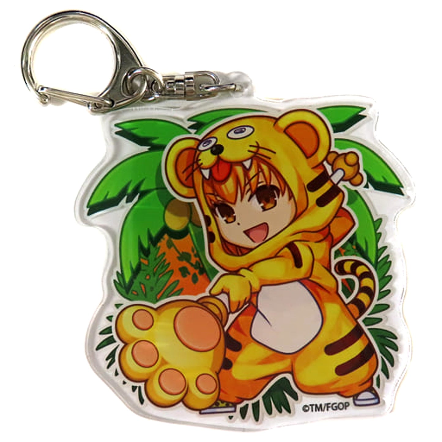 Fate/Grand Order Jaguar Warrior Command Code Acrylic Keychain Vol.6 Fes. 2023 Summer Festival 8th Anniversary Limited Keychains [USED]