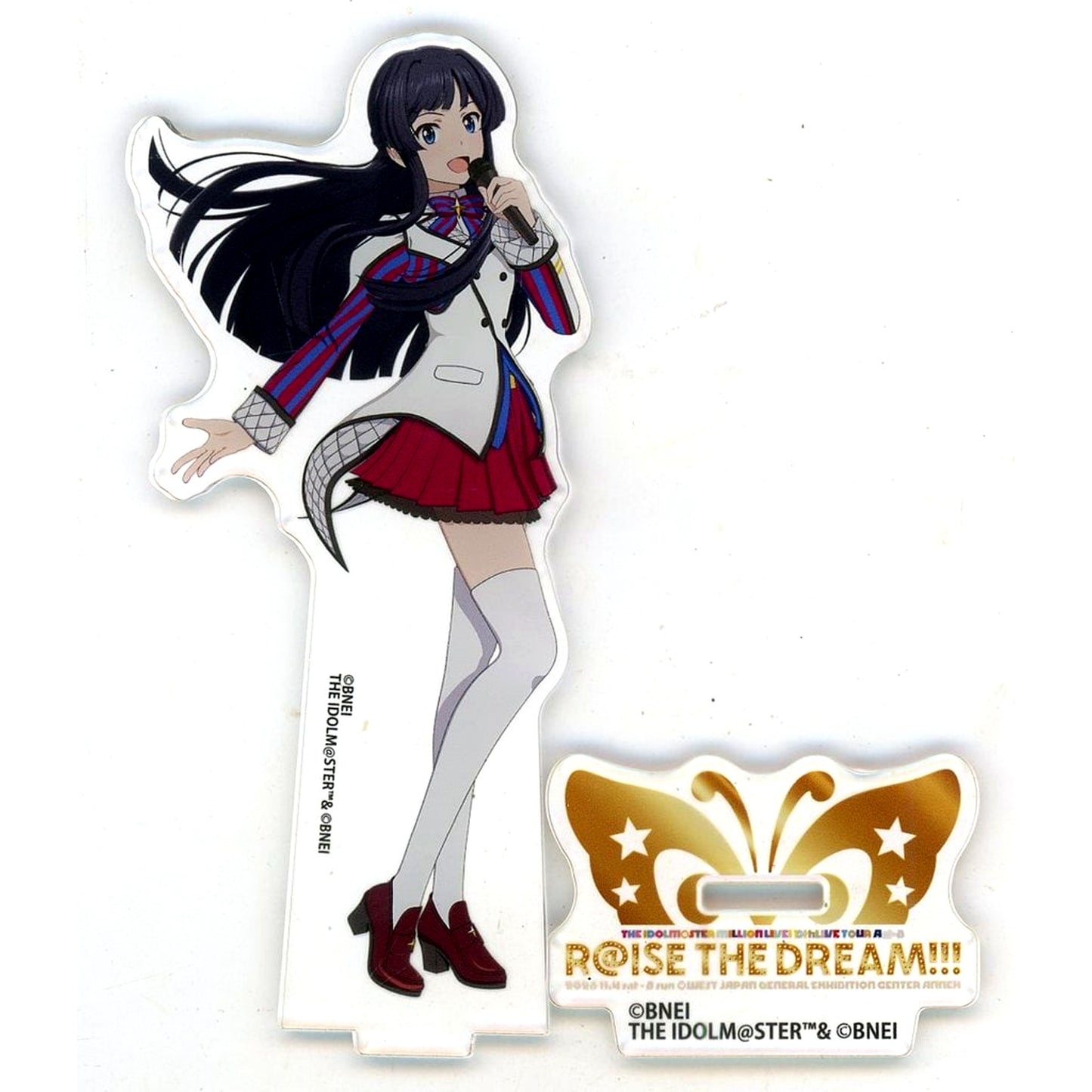 Shizuka Mogami The Idolmaster Million Live! Official Acrylic Stand 10th Act-3 ver. [USED]