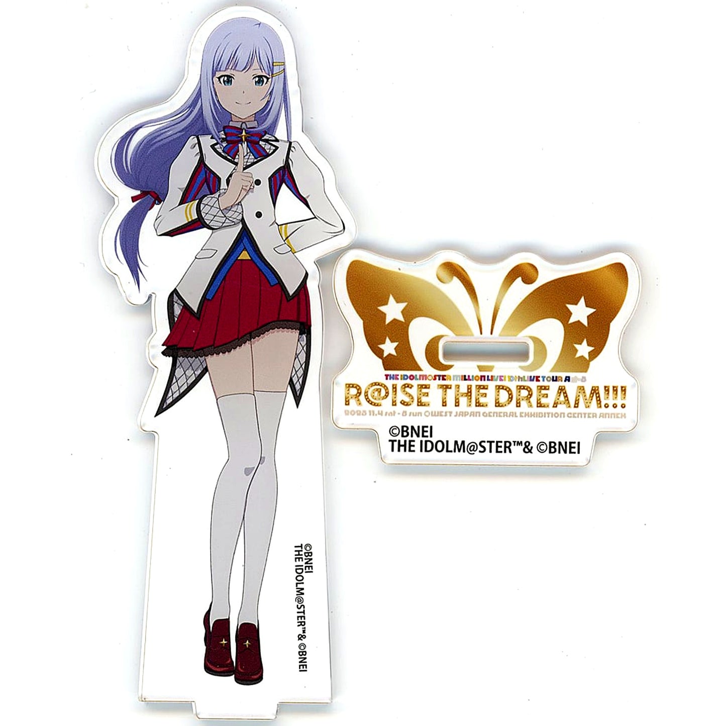 Tsumugi Shiraishi 10th Act-3 Ver. THE IDOLM@STER MILLION LIVE! Official Acrylic Stand [USED]