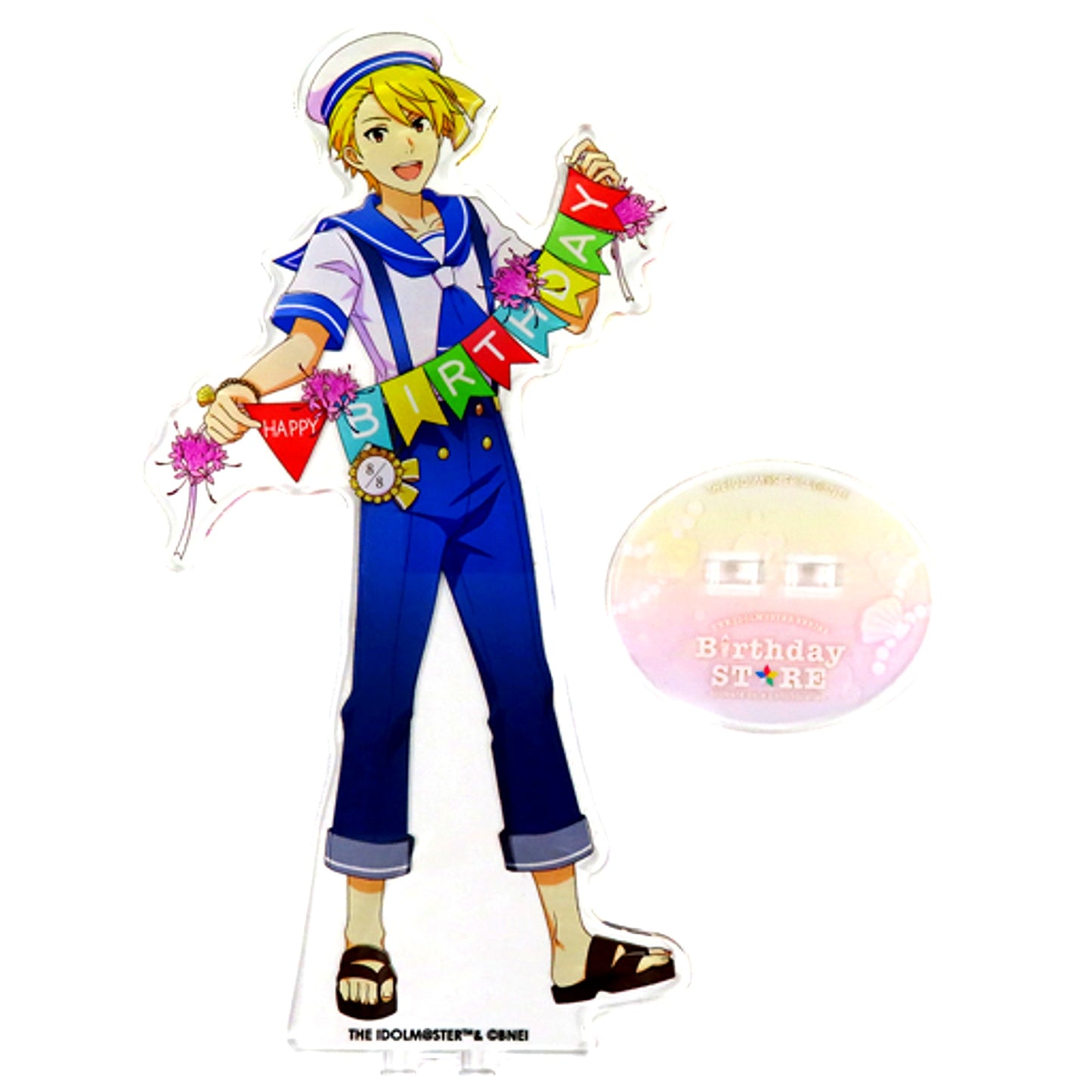 Rui Maita THE IDOLM@STER SERIES Drawn Acrylic Stand Birthday STORE August [USED]