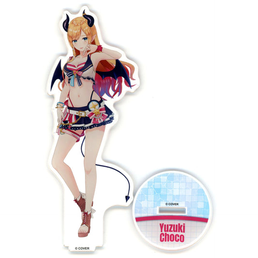 Yuzuki Choco Summer Splash Party Ver. VTuber Hololive 3D Acrylic Stand Hololive Summer 2023 [USED]