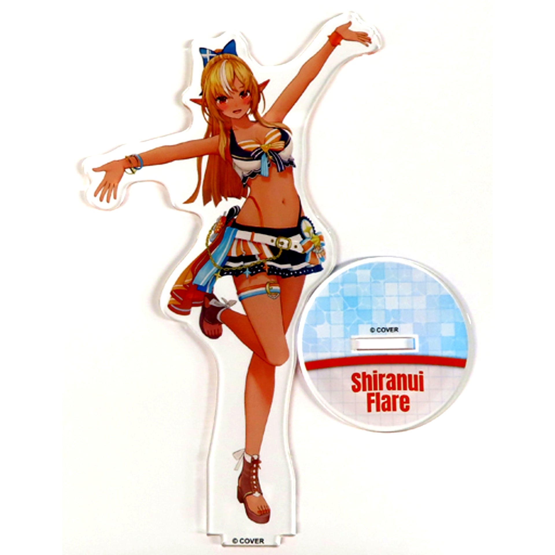 Shiranui Flare 3D Acrylic Stand Summer Splash Party Ver. VTuber hololive hololive Summer 2023 [USED]