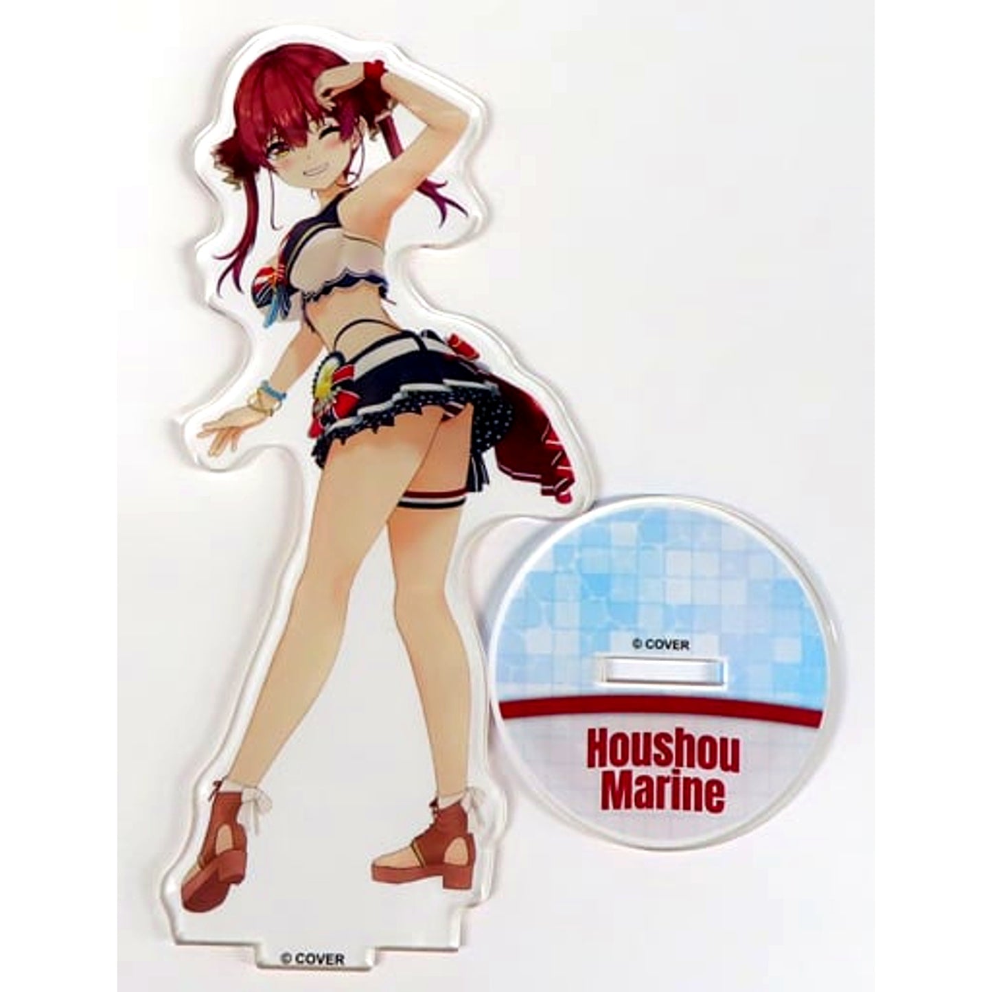 Houshou Marine 3D Acrylic Stand Summer Splash Party Ver. VTuber hololive hololive Summer 2023 [USED]