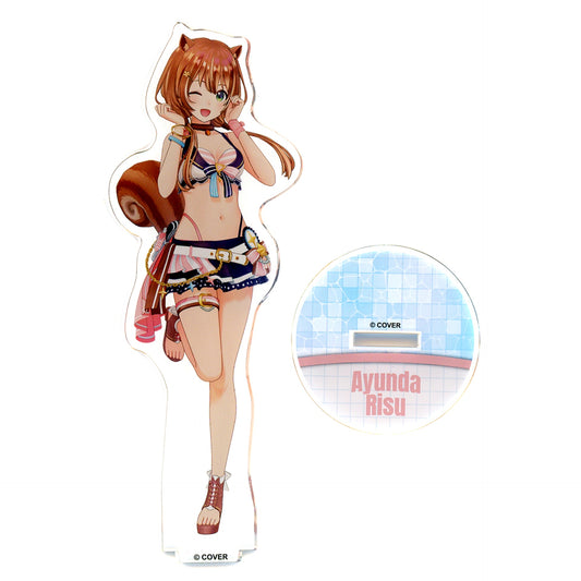 Ayunda Risu VTuber Hololive Hololive Summer 2023 3D Acrylic Stand Summer Splash Party Ver. [USED]