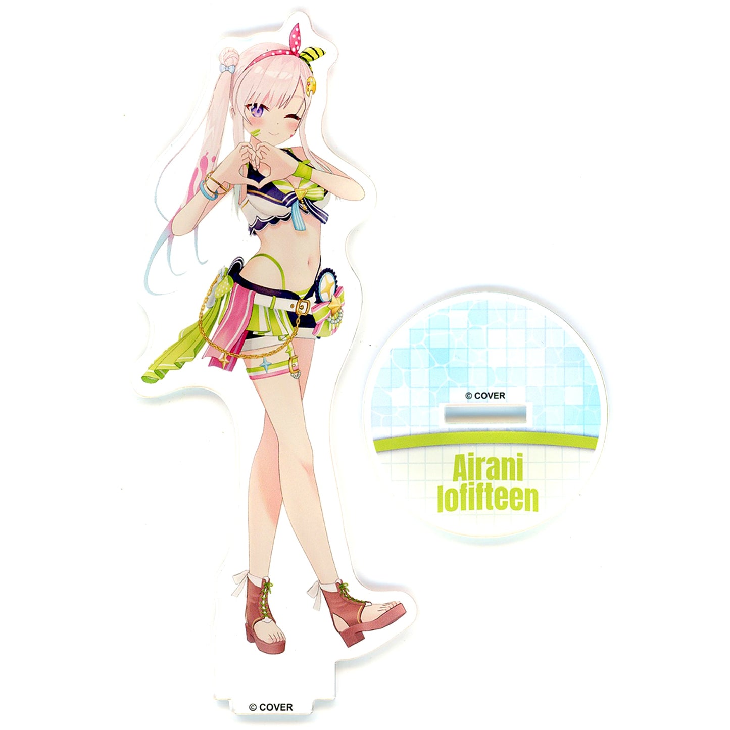 Airani Iofifteen 3D Acrylic Stand Summer Splash Party Ver. VTuber hololive hololive Summer 2023 [USED]
