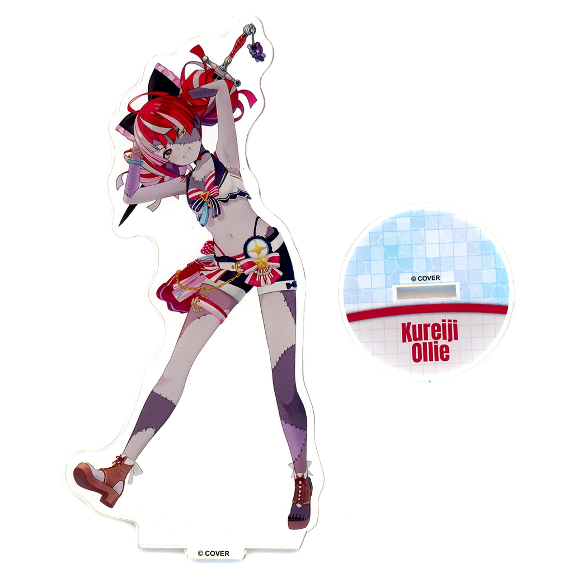 Kureiji Ollie 3D Acrylic Stand Summer Splash Party Ver. VTuber hololive hololive Summer 2023 [USED]