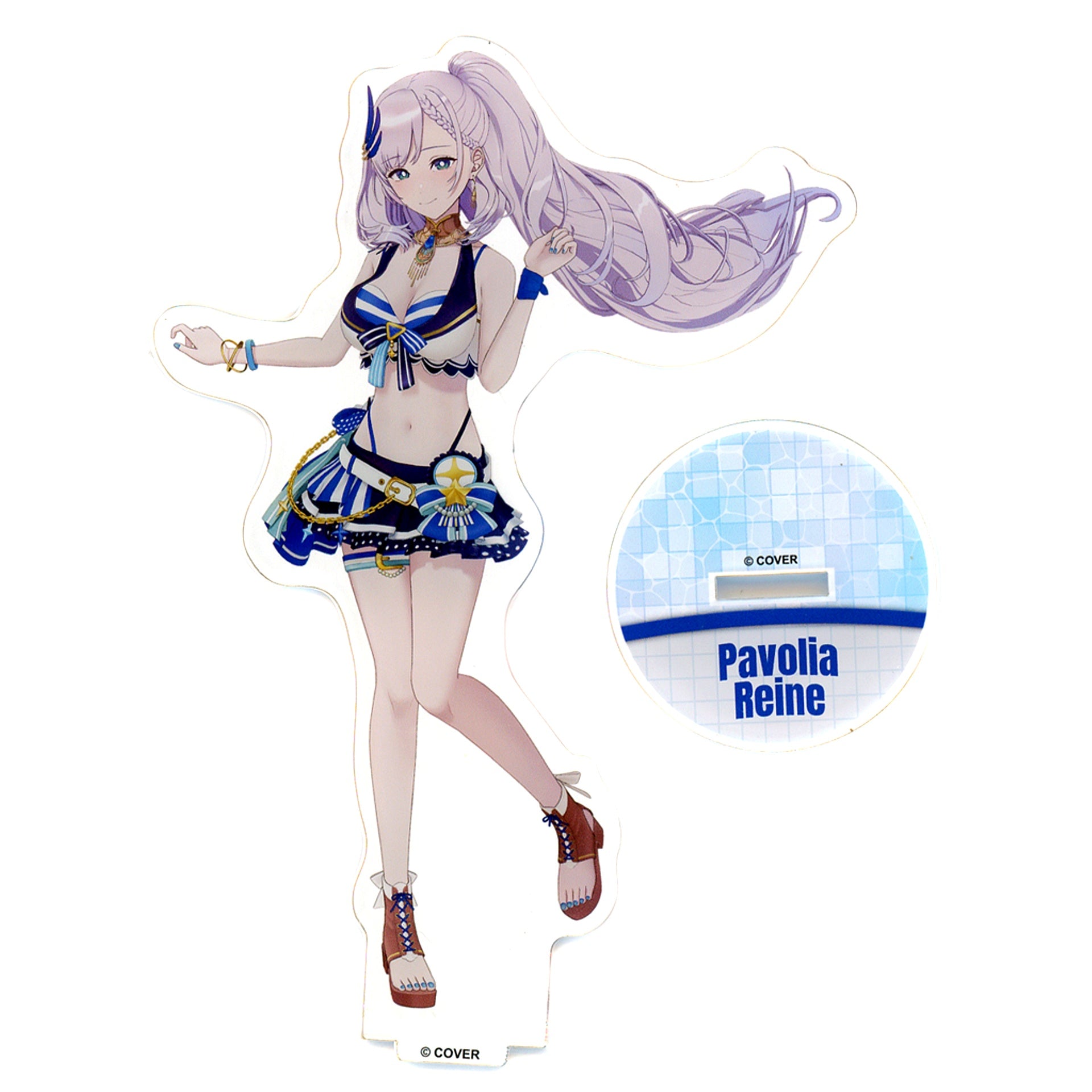 Pavolia Reine 3D Acrylic Stand Summer Splash Party Ver. VTuber hololive hololive Summer 2023 [USED]