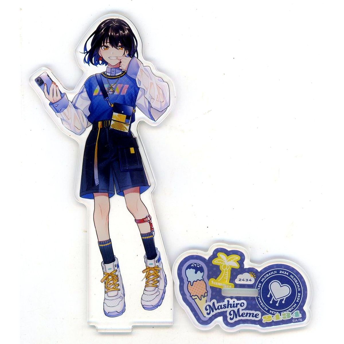 Mashiro Acrylic Stand Virtual YouTuber Nijisanji Summer Date 2023 [USED]