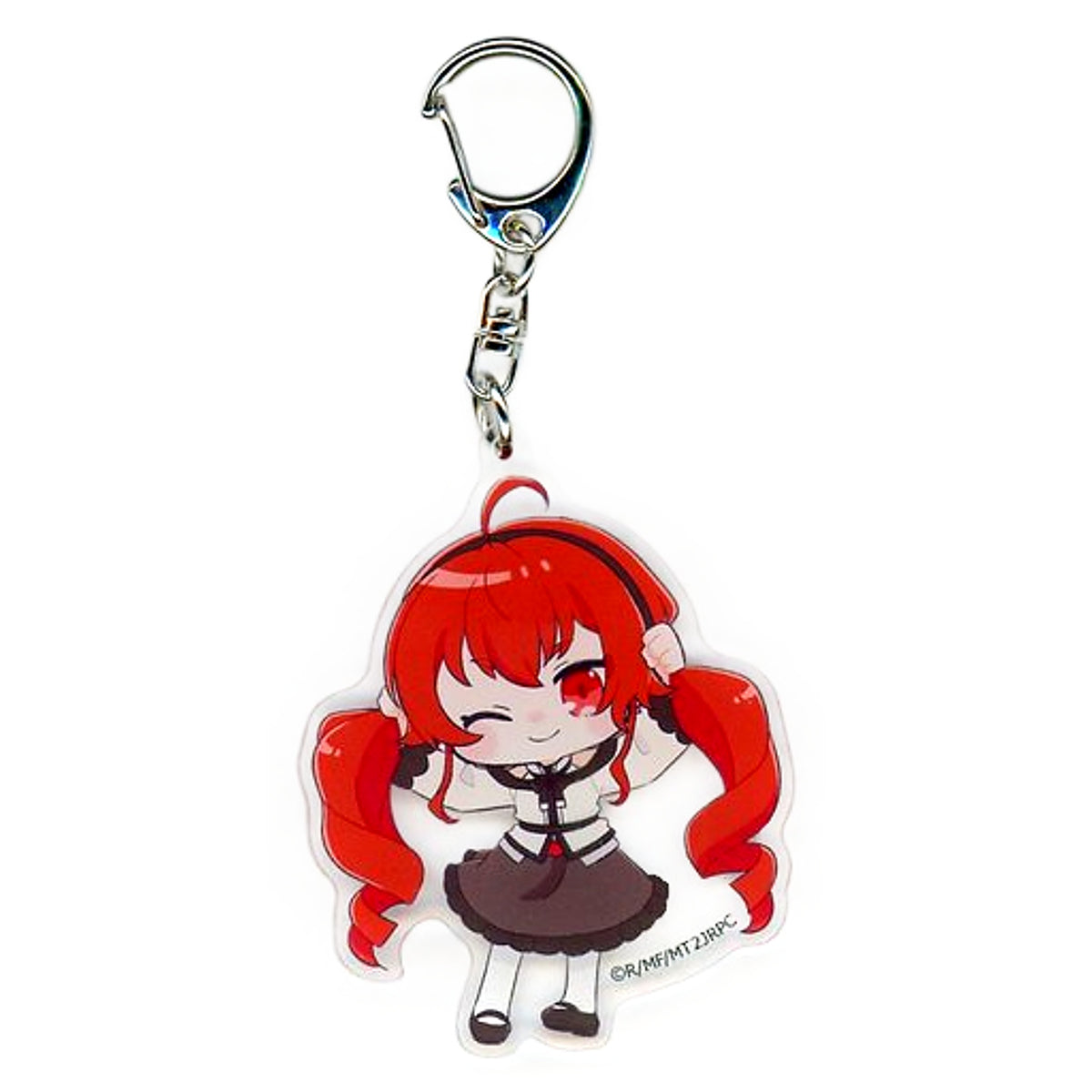 Mushoku Tensei: Jobless Reincarnation Season 2 Eris Mini Normal Clothes Wedding Kuji Acrylic Keychain Kujibikido Limited Prize C-9 Keychains [USED]