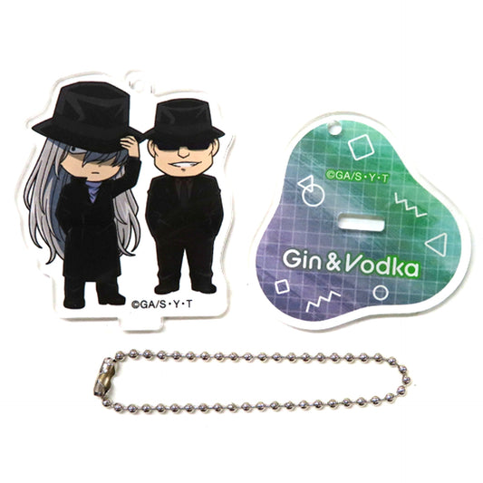 Gin & Vodka Detective Conan Acrylic Keychain Collection with Stand [USED]