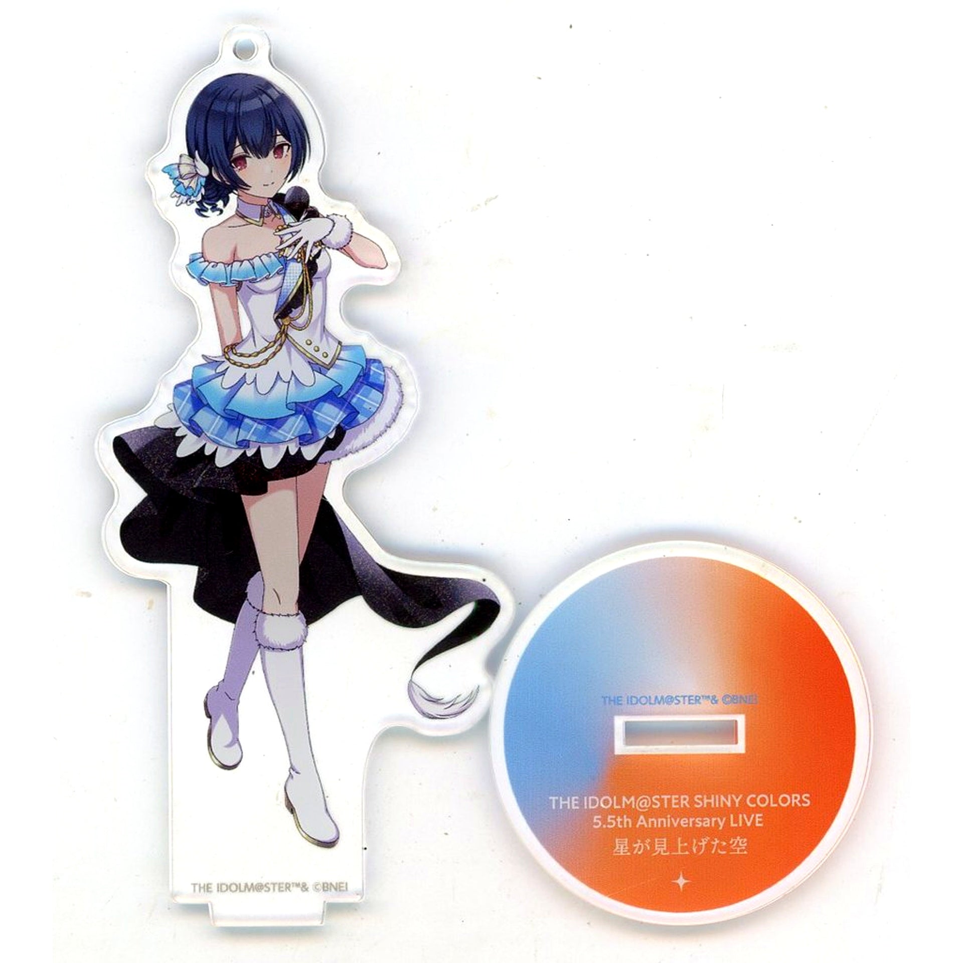 Rinze Morino The Idolmaster Shiny Colors Official Acrylic Stand Keychain Hoshi ga Miageta Sora ver. [USED]