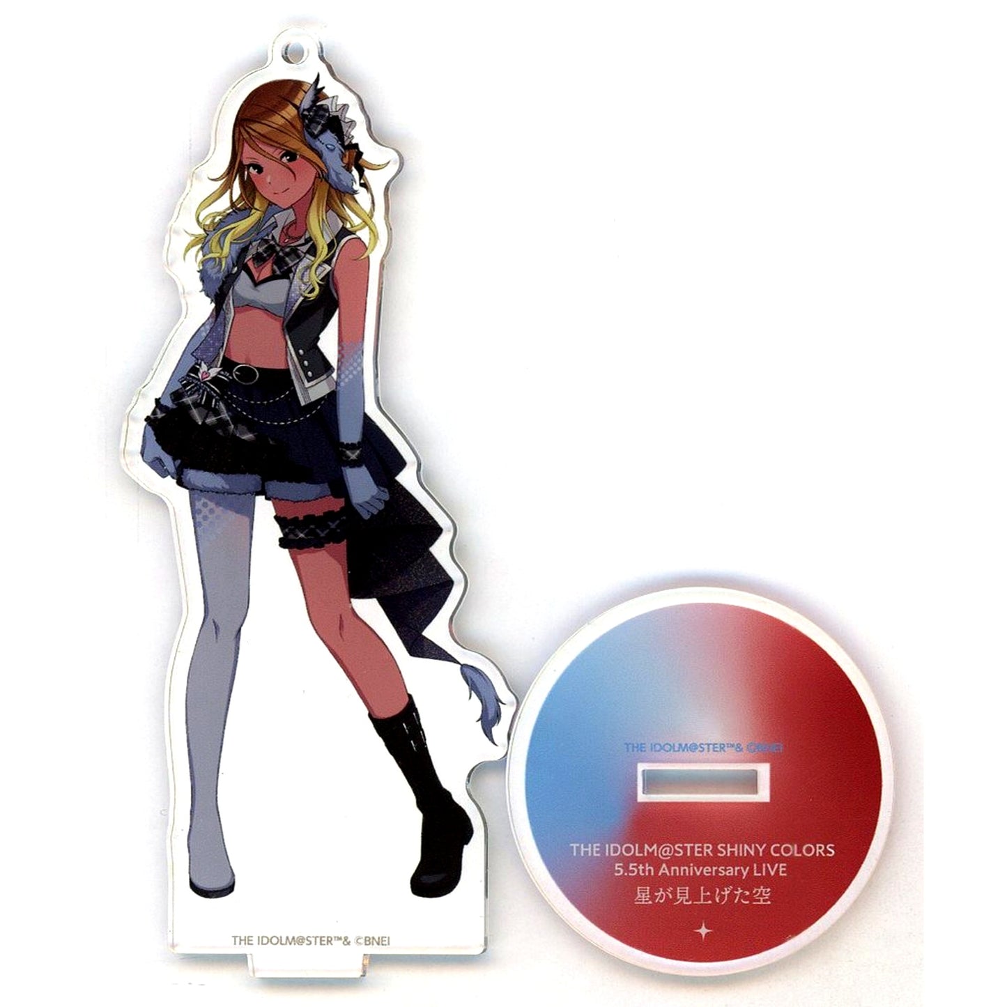 Mei Izumi The Idolmaster Shiny Colors Official Acrylic Stand Keychain Hoshi ga Miageta Sora ver. [USED]
