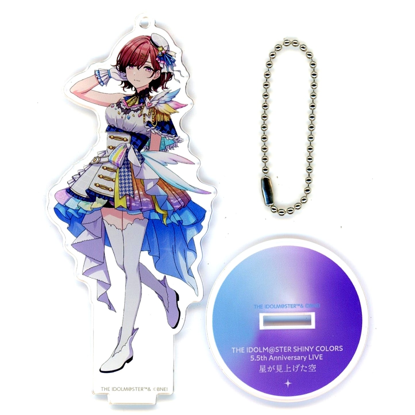 Madoka Higuchi THE IDOLM@STER SHINY COLORS Official Acrylic Stand Keychain Star Looked Up Sky ver. [USED]