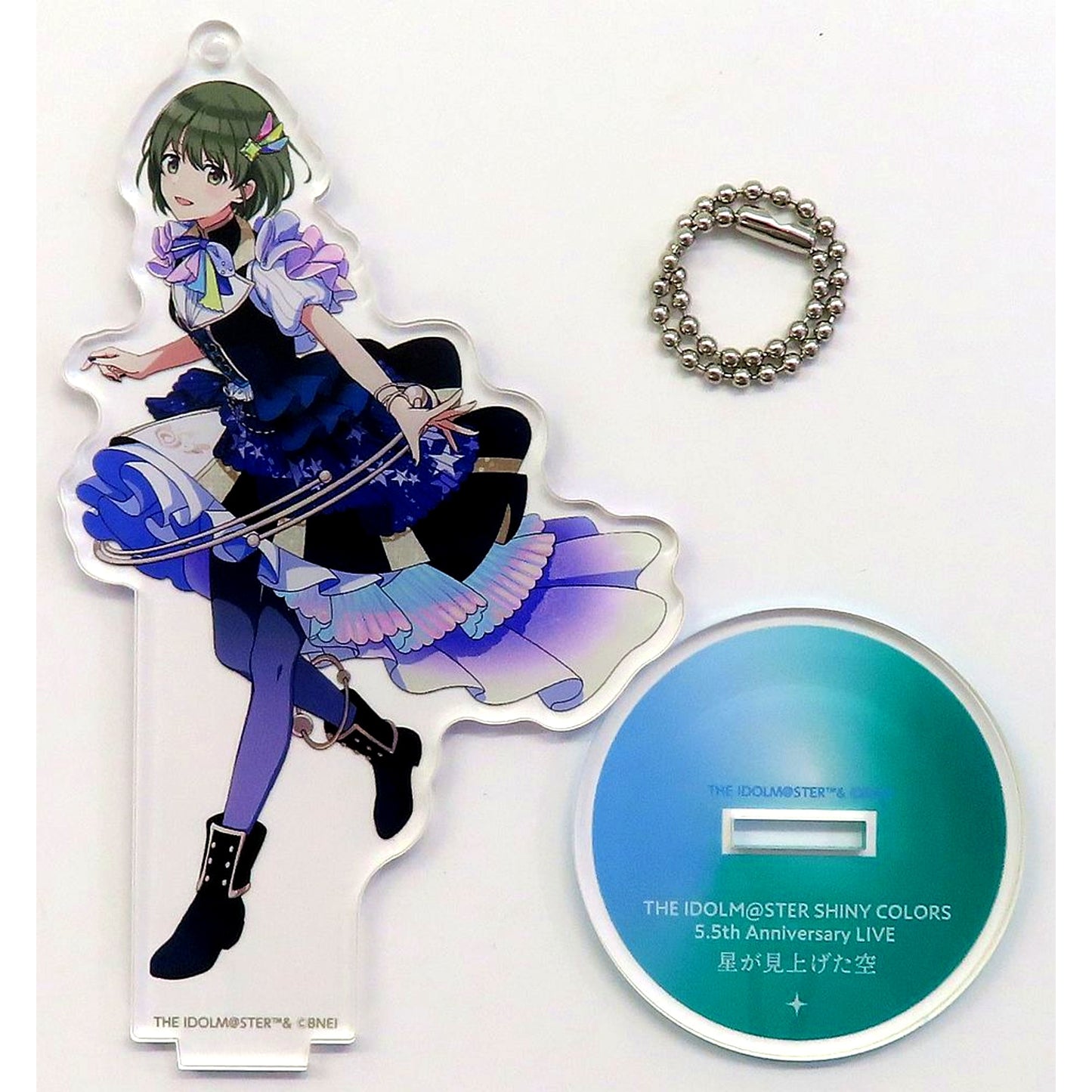 Nichika Nanakusa THE IDOLM@STER SHINY COLORS Official Acrylic Stand Keychain Star Looked Up Sky ver. [USED]