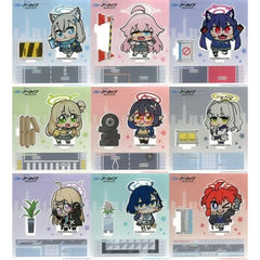 Blue Archive Shiroko Sunaokami & Others All 9 Types Set Trading Acrylic Diorama 2.5th Anniversary Pop-Up Store in Akiba CO Gallery Exclusive Acrylic Item [USED]
