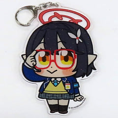 Blue Archive Ayane Okusora Glitter Acrylic Keychain 2.5th Anniversary Pop-Up Store in Akiba CO Gallery Exclusive Keychains [USED]