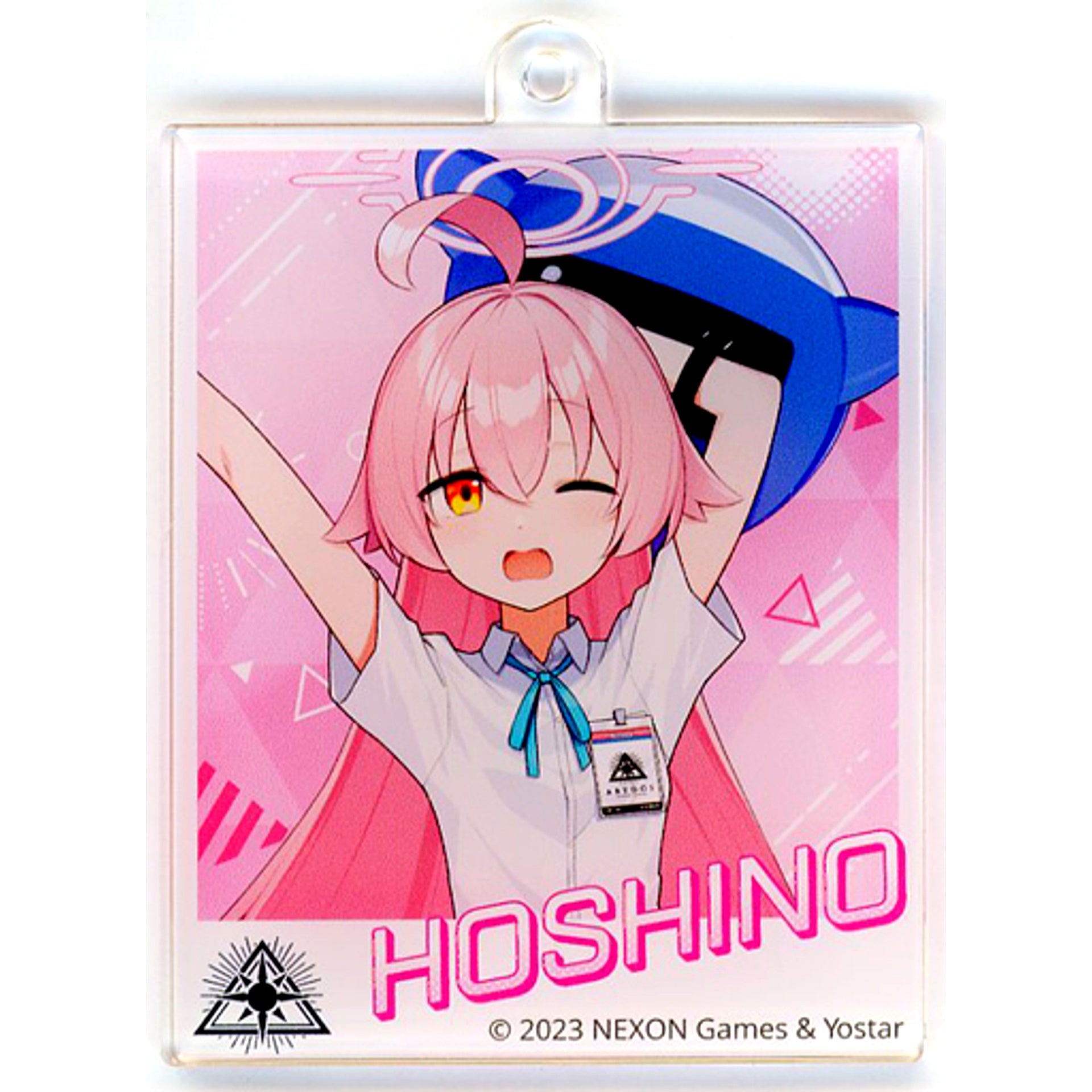 Hoshino Takanashi Blue Archive 2.5th Anniversary POP UP STORE in Akiba CO Gallery Trading Illustration Acrylic Keychain [USED]