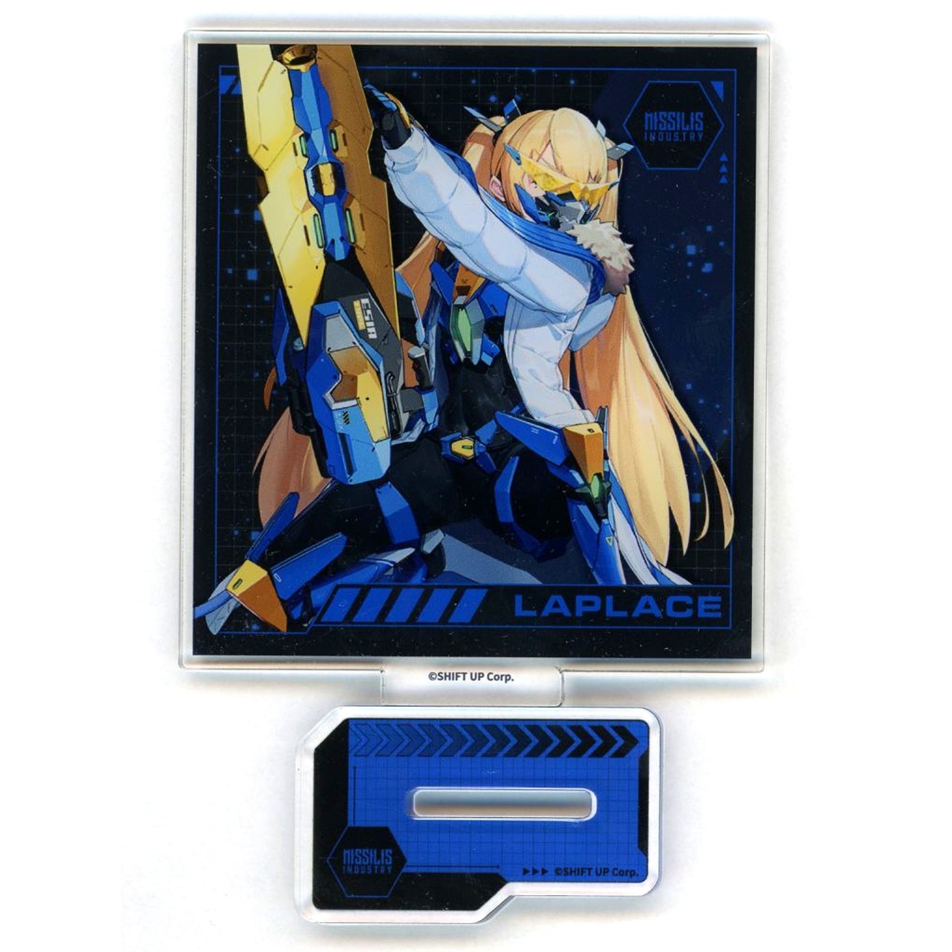 Laplace Goddess of Victory: Nikke x ANIPLUS Collaboration Cafe Double-sided Acrylic Stand Korea Limited [USED]