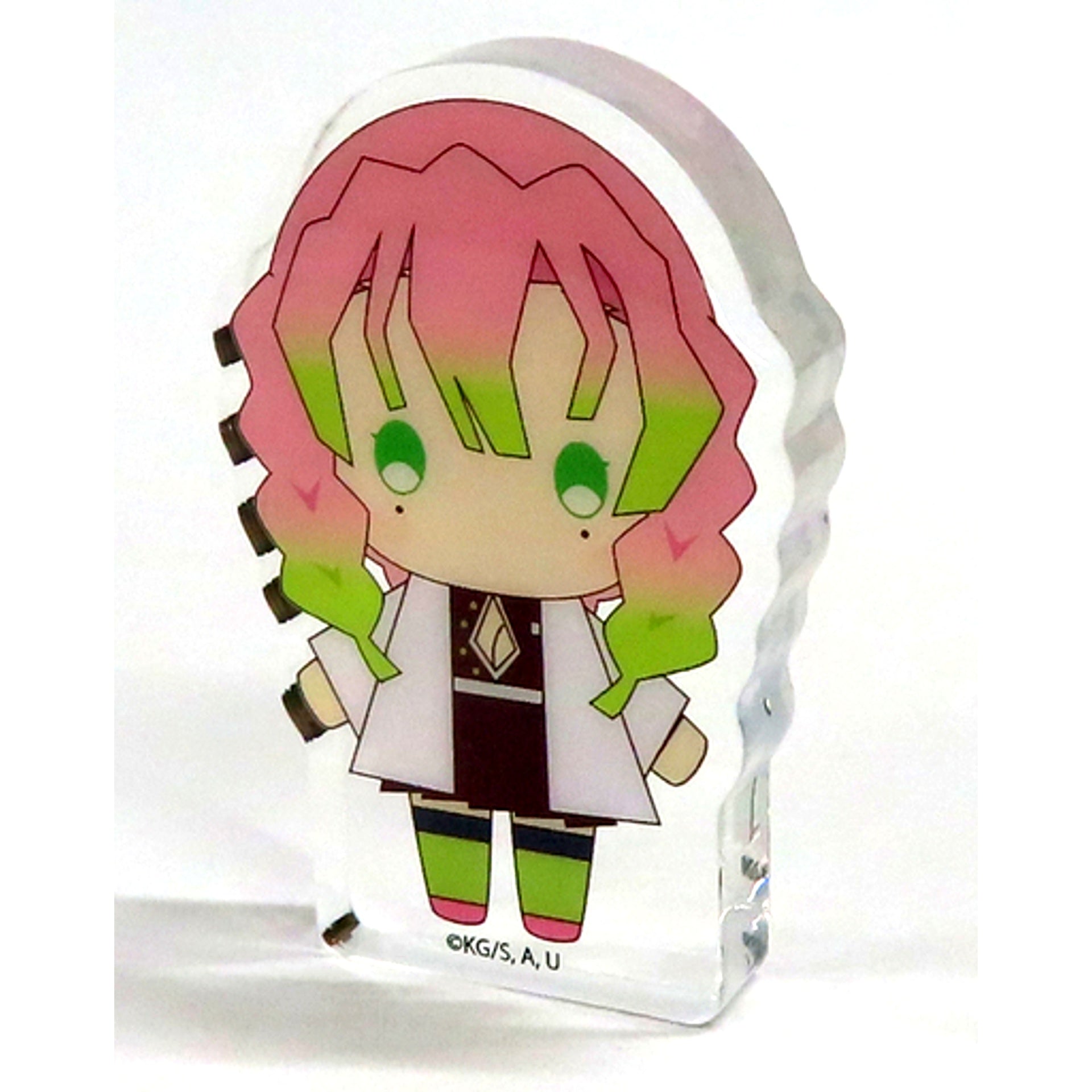 Mitsuri Kanroji Demon Slayer: Kimetsu no Yaiba Pop-up Shop Kizuna no Kiseki Yurafuwa Art Random Acrylic Block Vol. 1 [USED]