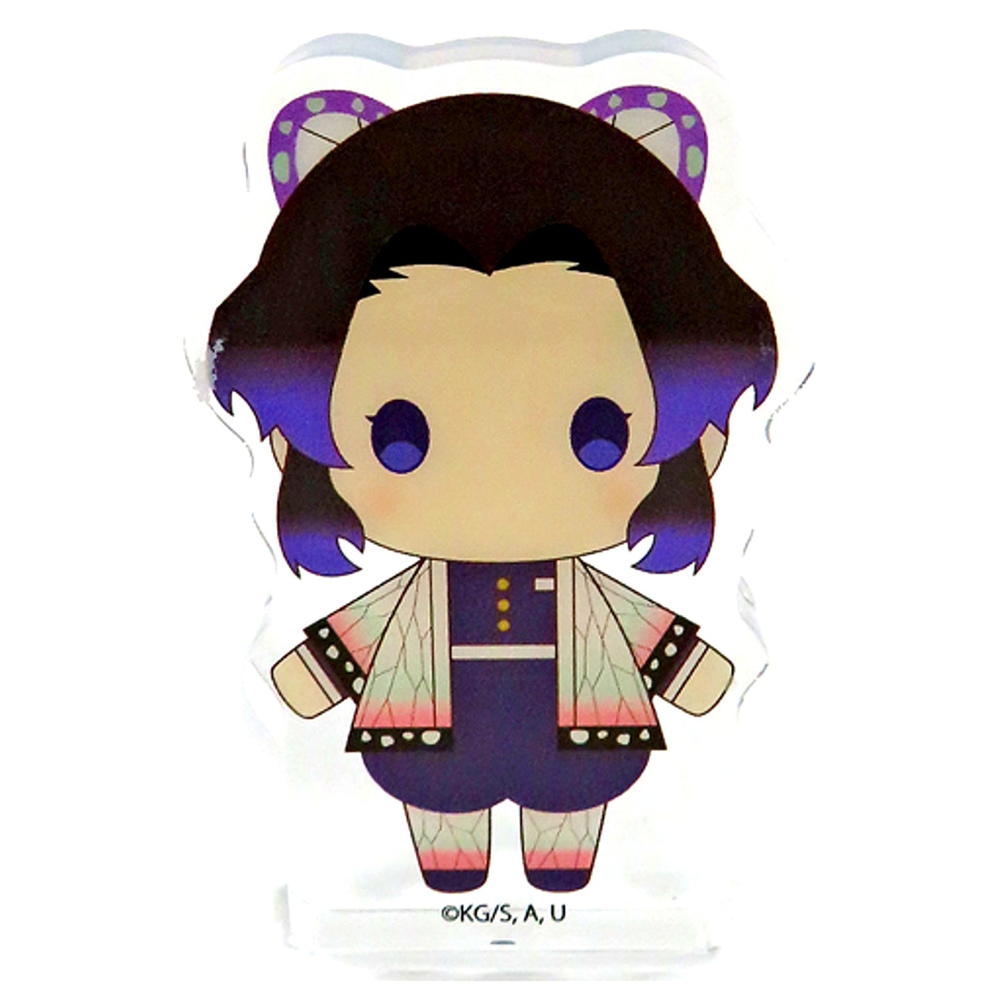 Shinobu Kocho Demon Slayer: Kimetsu no Yaiba Pop-up Shop Kizuna no Kiseki Yurafuawa Art Random Acrylic Block Vol.2 [USED]