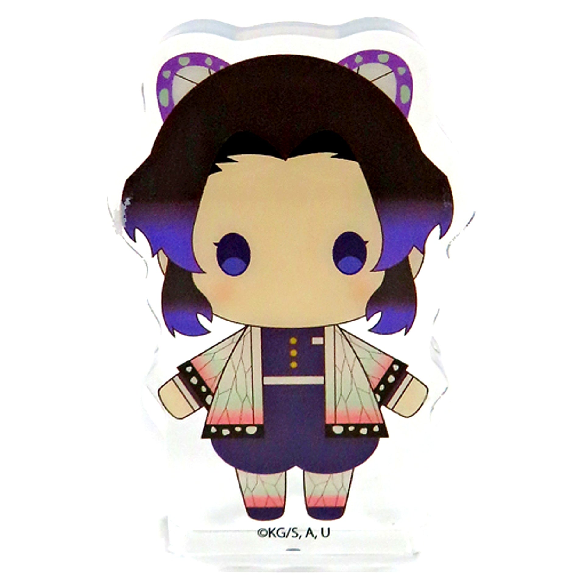 Shinobu Kocho Demon Slayer: Kimetsu no Yaiba Pop-up Shop Kizuna no Kiseki Yurafuawa Art Random Acrylic Block Vol.2 [USED]