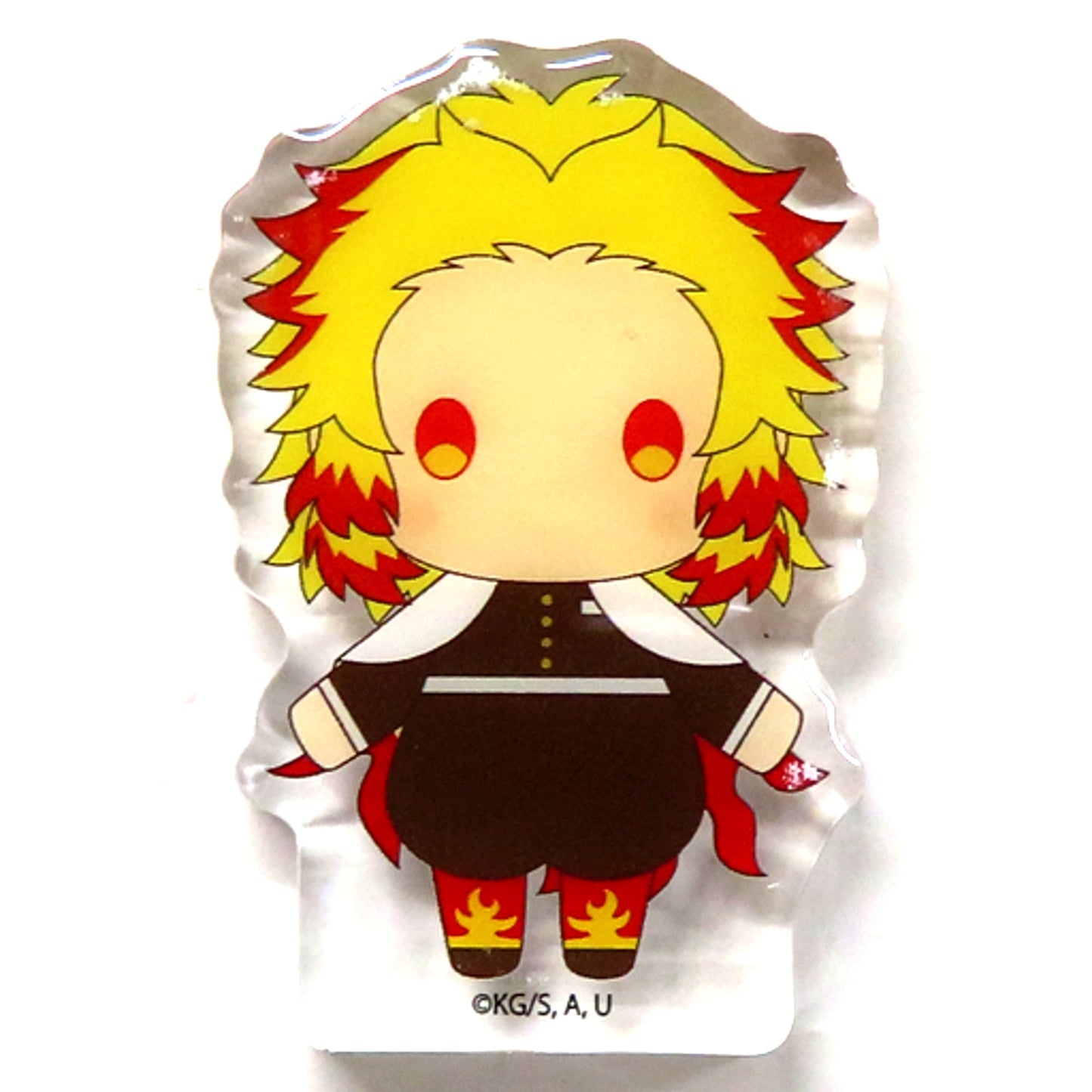 Kyojuro Rengoku Demon Slayer Pop-up Shop Kizuna no Kiseki Yurafuwa Art Random Acrylic Block Vol. 2 [USED]