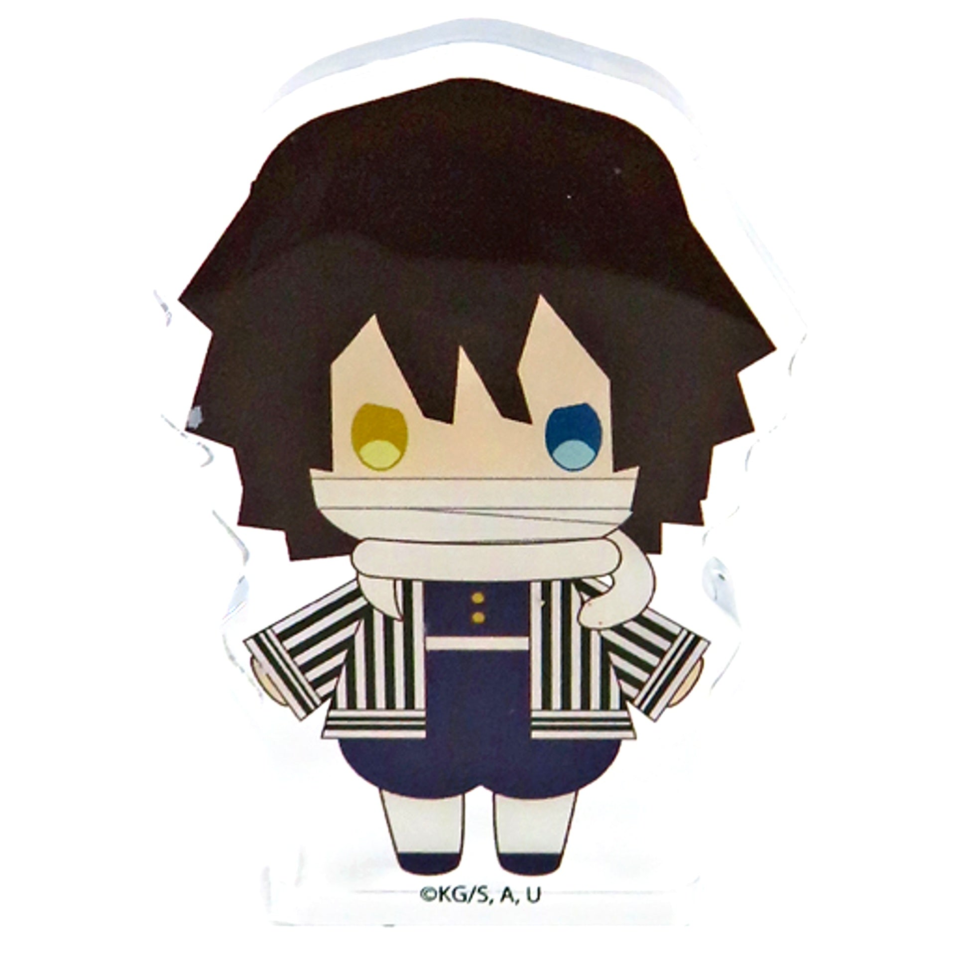 Obanai Iguro Demon Slayer: Kimetsu no Yaiba Pop-up Shop Kizuna no Kiseki Yurafuwa Art Random Acrylic Block Vol. 2 [USED]