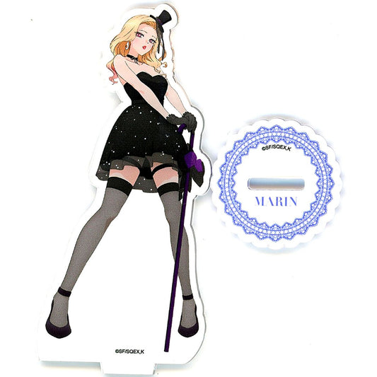 Marin Kitagawa Life Size Showgirl Acrylic Stand Kujiluck Online My Dress-Up Darling Full of Marin Kuji D Prize [USED]