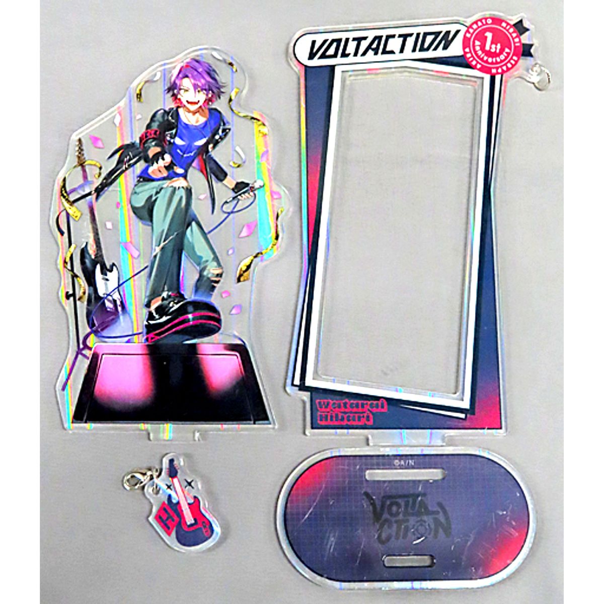 Watarai Hibari VOLTACTION Virtual YouTuber Nijisanji Acrylic Stand VOLTACTION 1st Anniversary Goods [USED]