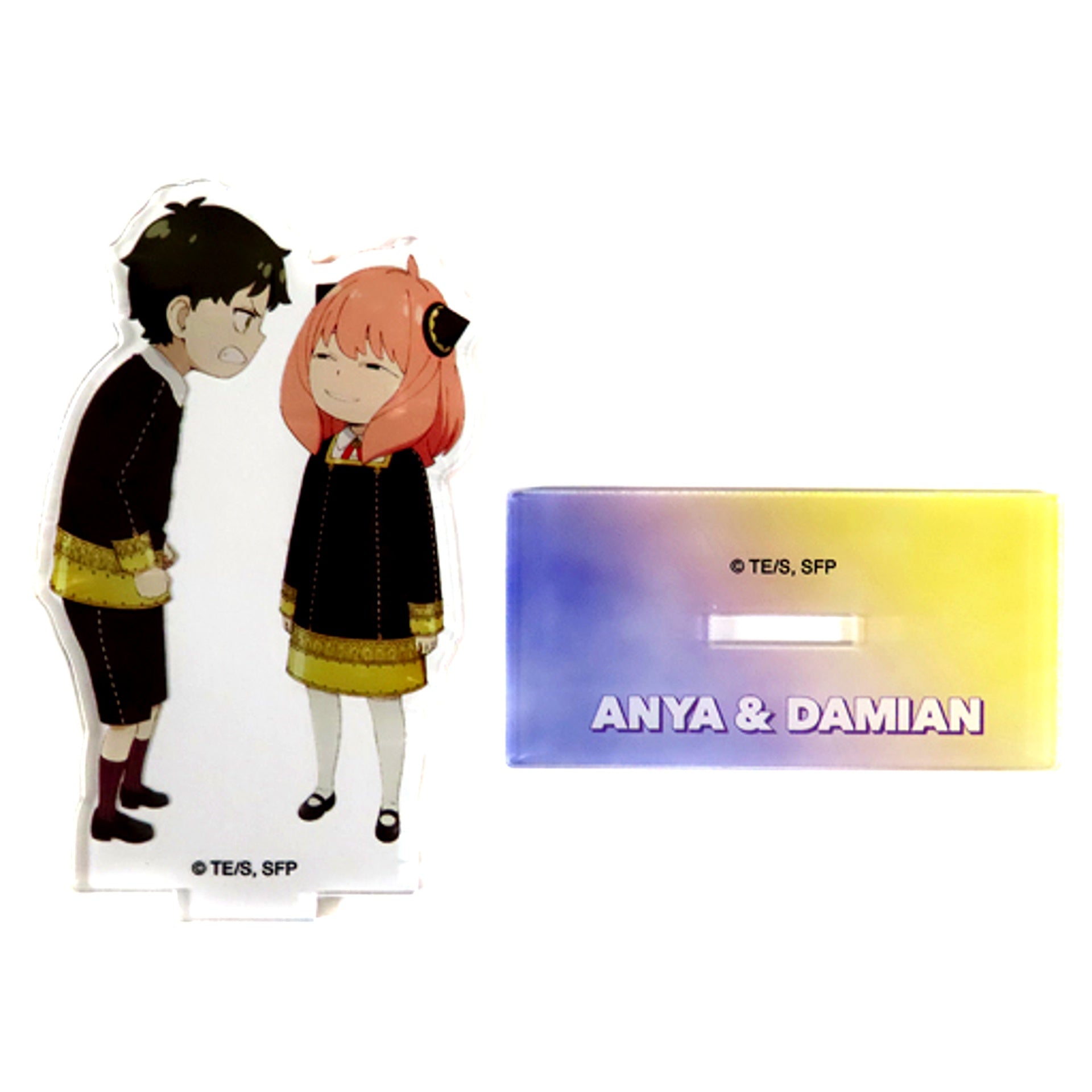 Anya Forger & Damian Desmond SPY x FAMILY Summer Fair 2023 in Animate Acrylic Stand Pair [USED]