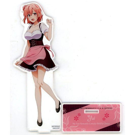 Yui Yuigahama B Prize My Teen Romantic Comedy SNAFU Climax 3rd Sobu High School Service Club Mock Store Venue Purchase Bonus Special Lottery Dirndl Ver. Illustration BIG Acrylic Figure [USED]