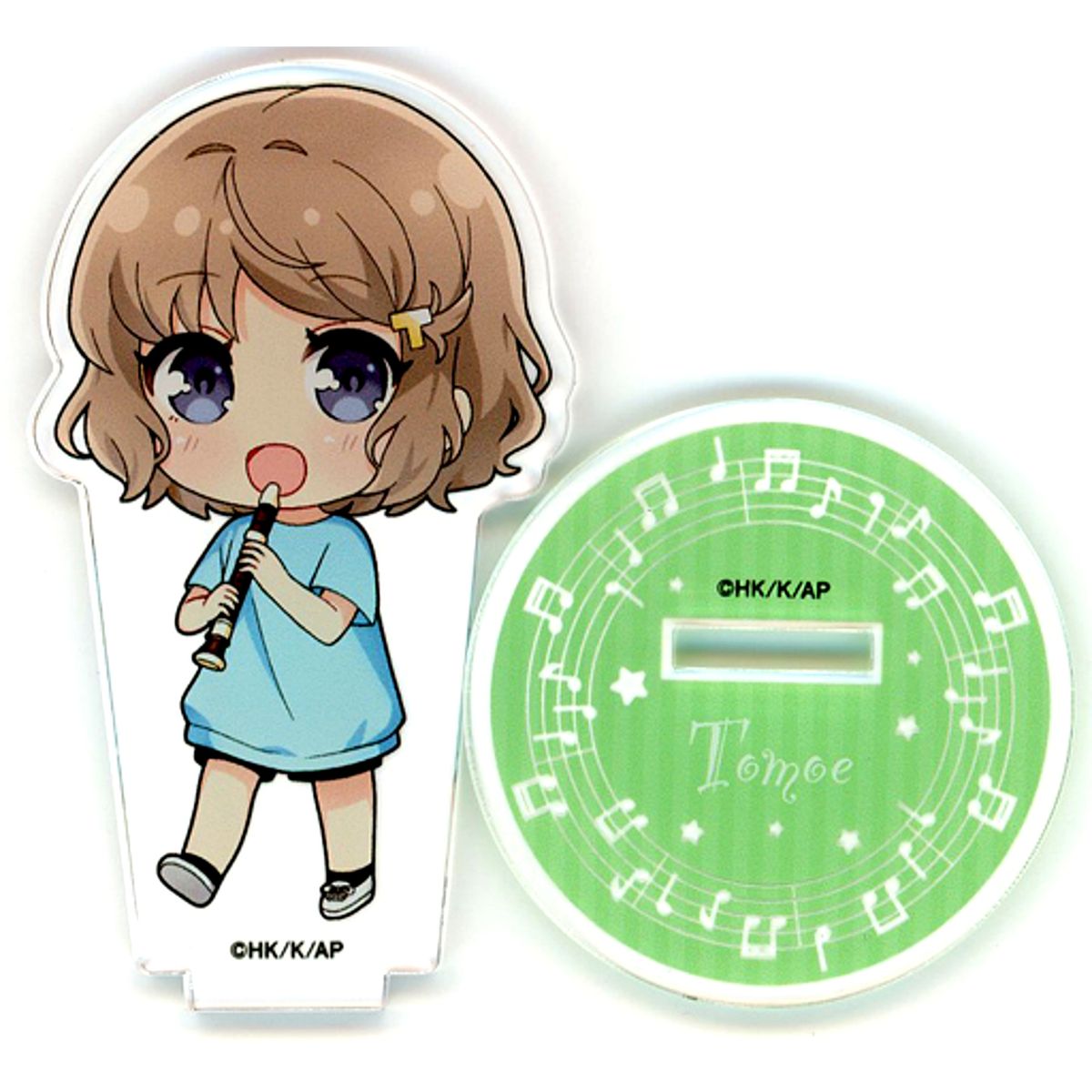 Tomoe Koga Rascal Does Not Dream of a Sister Venturing Out x Karaoke no Tetsujin Trading Acrylic Stand [USED]