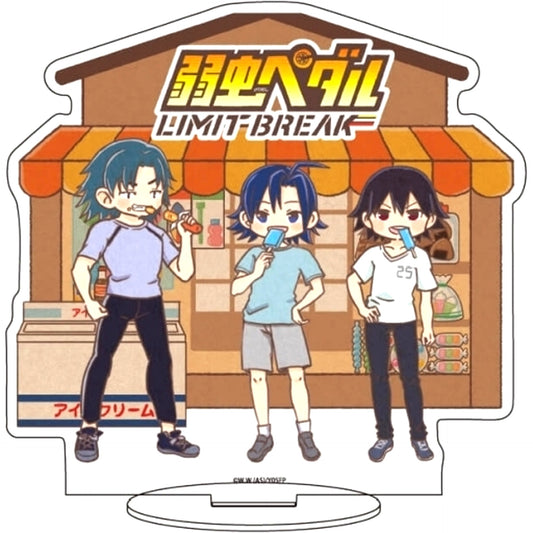 Sangaku Manami & Masakiyo Dobashi & Yuto Shinkai 15. Retro Art Illustration Character Acrylic Figure Yowamushi Pedal LIMIT BREAK [USED]