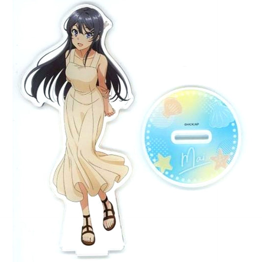 Mai Sakurajima Full Body B-1 Prize Rascal Does Not Dream of a Sister Venturing Out Kujibikido Online Kuji Acrylic Stand [USED]