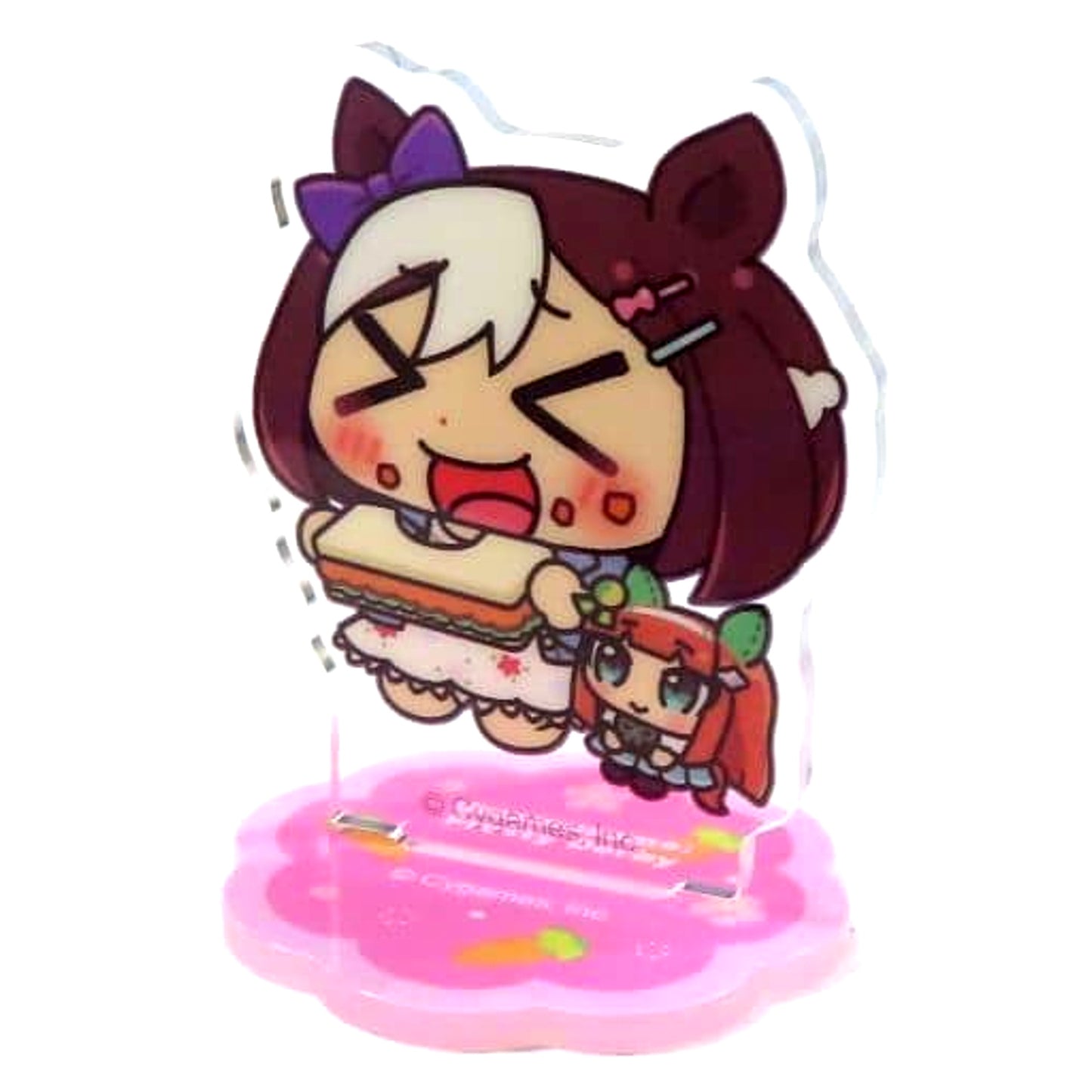 Special Week & Silence Suzuka Uma Musume Pretty Derby POP UP STORE in Marui All Seasons Together with Plush Toys Trading Acrylic Stand Spring and Summer Together with Plush Toys [USED]