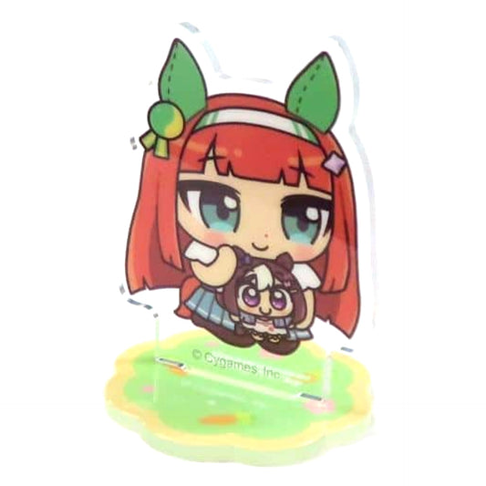 Silence Suzuka & Special Week Uma Musume Pretty Derby POP UP STORE in Marui All Seasons Together with Plush Toys Trading Acrylic Stand Spring and Summer Together with Plush Toys [USED]